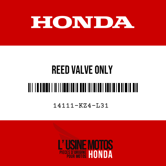 image de 14111-KZ4-L31 REED VALVE ONLY