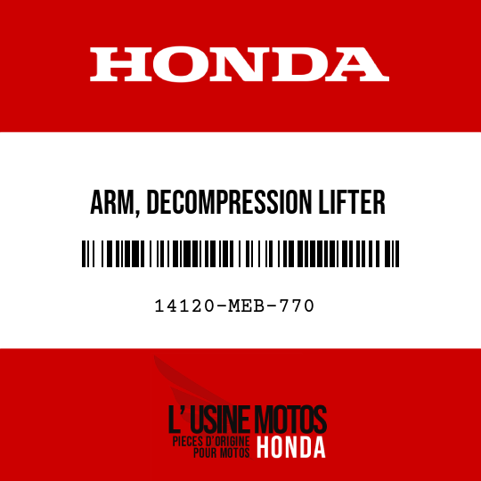 image de 14120-MEB-770 ARM, DECOMPRESSION LIFTER