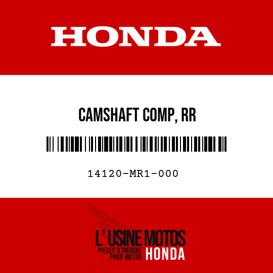 image de 14120-MR1-000 CAMSHAFT COMP, RR