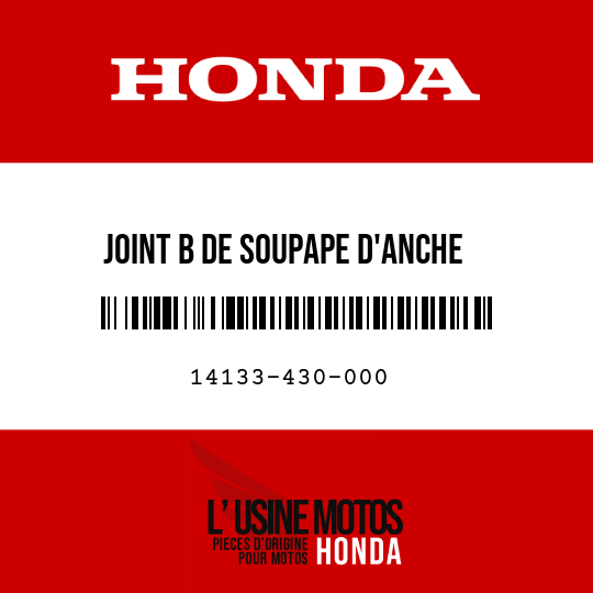 image de 14133-430-000 JOINT B DE SOUPAPE D'ANCHE