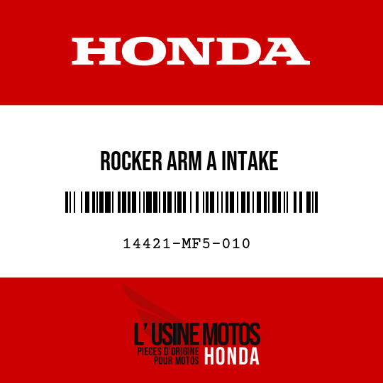 image de 14421-MF5-010 ROCKER ARM A INTAKE