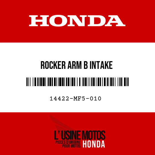 image de 14422-MF5-010 ROCKER ARM B INTAKE
