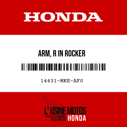 image de 14431-MKE-AF0 ARM, R IN ROCKER