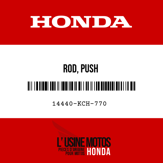 image de 14440-KCH-770 ROD, PUSH
