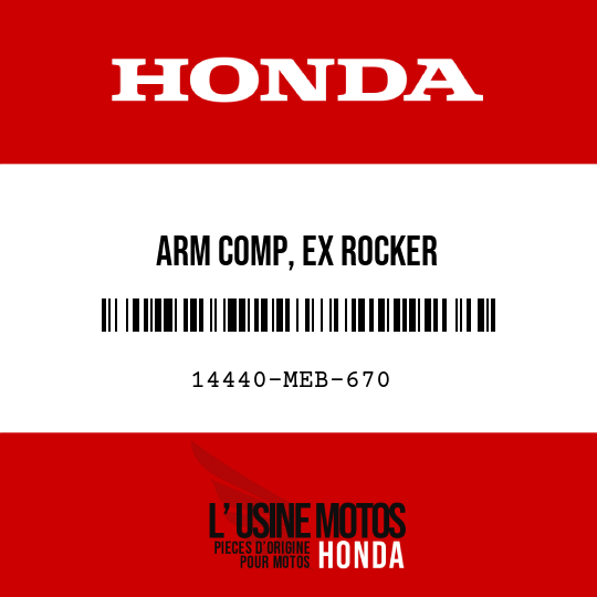image de 14440-MEB-670 ARM COMP, EX ROCKER