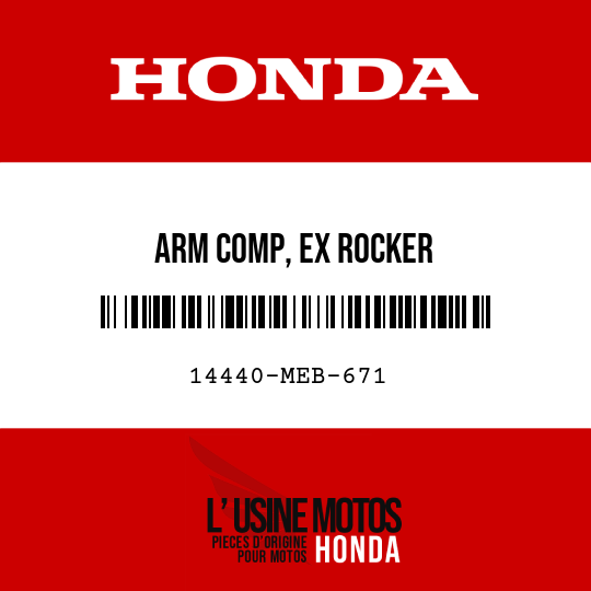 image de 14440-MEB-671 ARM COMP, EX ROCKER