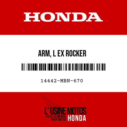 image de 14442-MBN-670 ARM, L EX ROCKER
