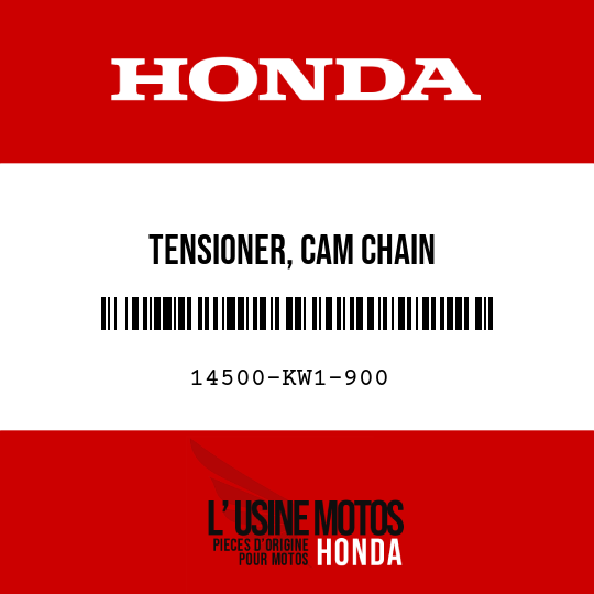 image de 14500-KW1-900 TENSIONER, CAM CHAIN