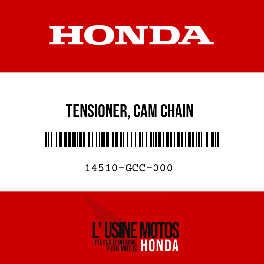 image de 14510-GCC-000 TENSIONER, CAM CHAIN