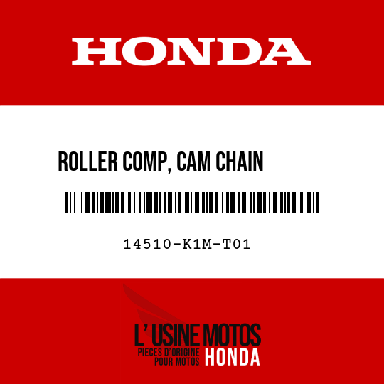 image de 14510-K1M-T01 ROLLER COMP, CAM CHAIN       TENSIONER