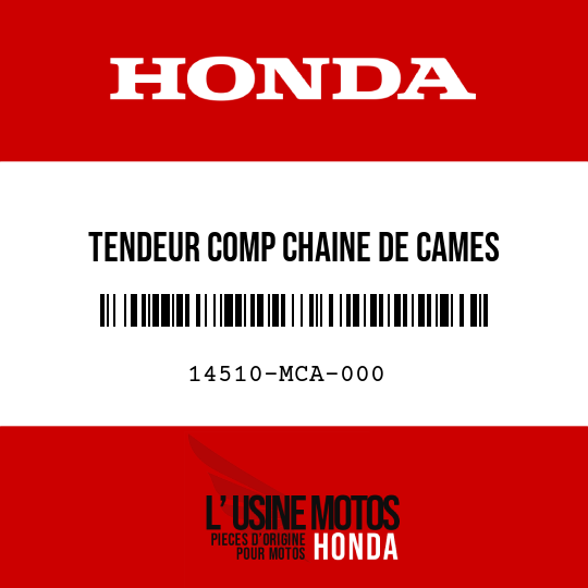 image de 14510-MCA-000 TENDEUR COMP CHAINE DE CAMES