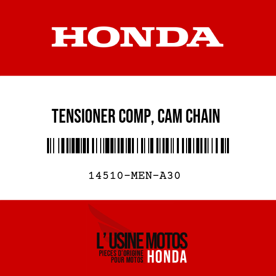 image de 14510-MEN-A30 TENSIONER COMP, CAM CHAIN