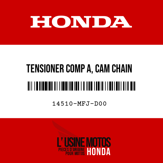 image de 14510-MFJ-D00 TENSIONER COMP A, CAM CHAIN