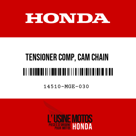 image de 14510-MGE-030 TENSIONER COMP, CAM CHAIN
