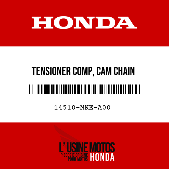 image de 14510-MKE-A00 TENSIONER COMP, CAM CHAIN