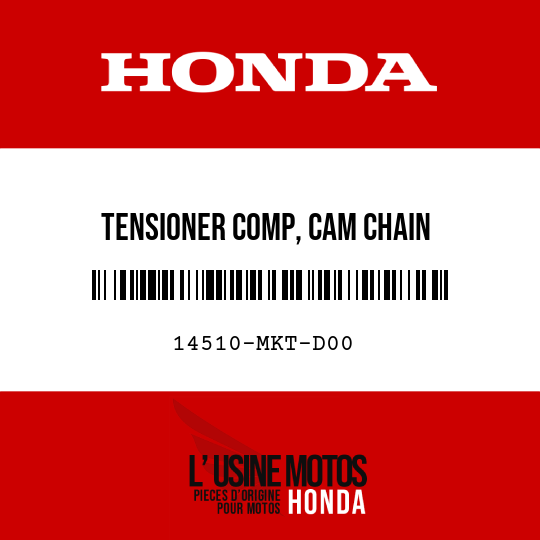 image de 14510-MKT-D00 TENSIONER COMP, CAM CHAIN