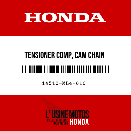 image de 14510-ML4-610 TENSIONER COMP, CAM CHAIN