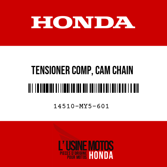 image de 14510-MY5-601 TENSIONER COMP, CAM CHAIN