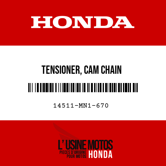 image de 14511-MN1-670 TENSIONER, CAM CHAIN