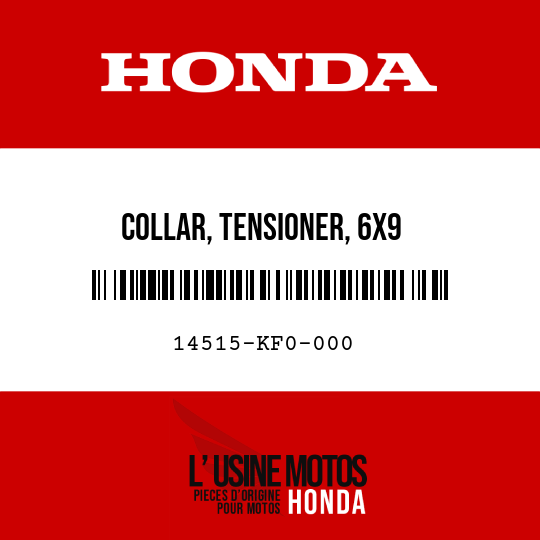 image de 14515-KF0-000 COLLAR, TENSIONER, 6X9