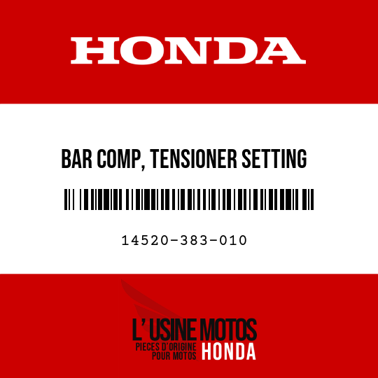 image de 14520-383-010 BAR COMP, TENSIONER SETTING
