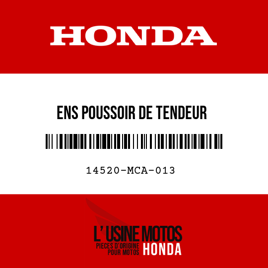 image de 14520-MCA-013 ENS POUSSOIR DE TENDEUR