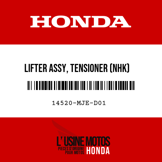 image de 14520-MJE-D01 LIFTER ASSY, TENSIONER (NHK)