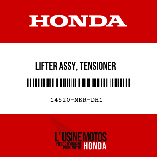 image de 14520-MKR-DH1 LIFTER ASSY, TENSIONER