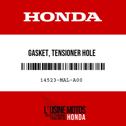 image de 14523-MAL-A00 GASKET, TENSIONER HOLE