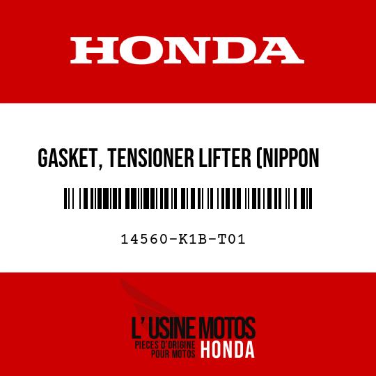image de 14560-K1B-T01 GASKET, TENSIONER LIFTER (NIPPON LEAKLESS)