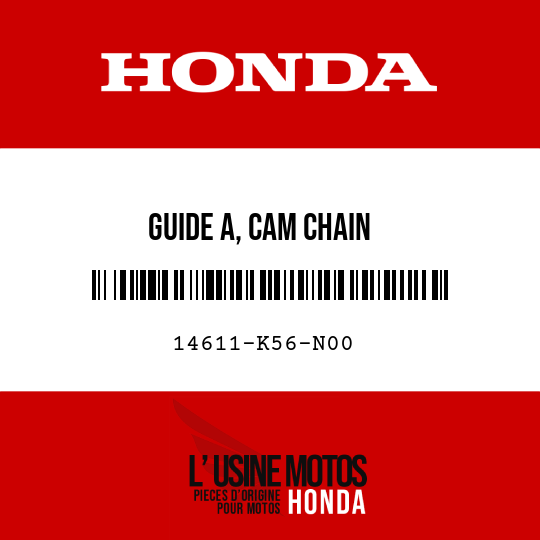 image de 14611-K56-N00 GUIDE A, CAM CHAIN