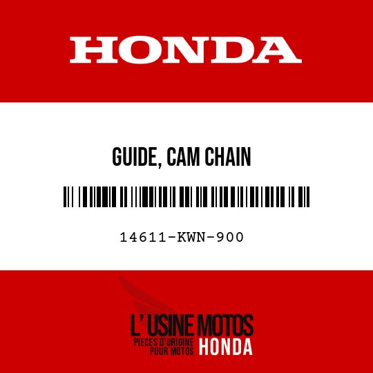 image de 14611-KWN-900 GUIDE, CAM CHAIN