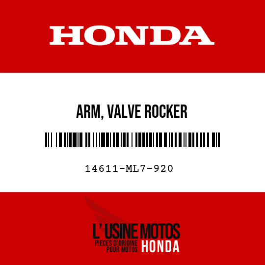 image de 14611-ML7-920 ARM, VALVE ROCKER
