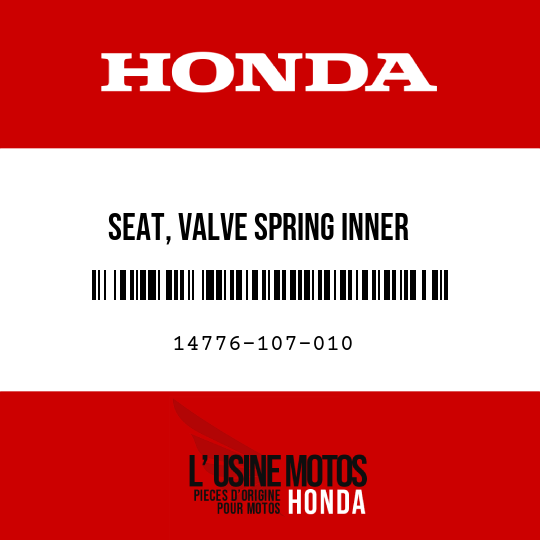image de 14776-107-010 SEAT, VALVE SPRING INNER