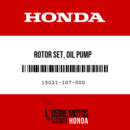 image de 15021-107-000 ROTOR SET, OIL PUMP