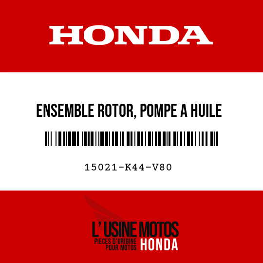 image de 15021-K44-V80 ENSEMBLE ROTOR, POMPE A HUILE