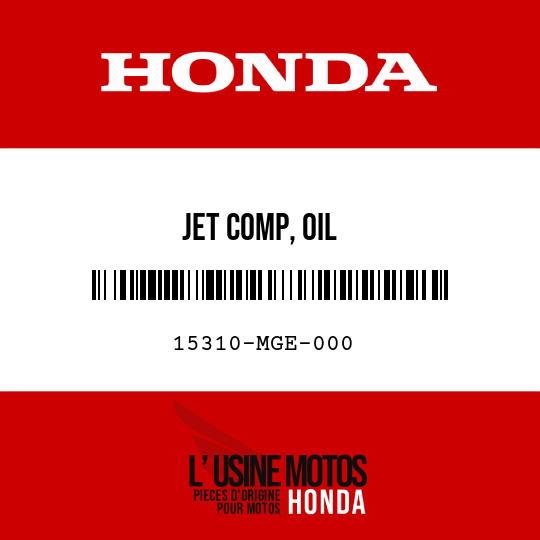 image de 15310-MGE-000 JET COMP, OIL