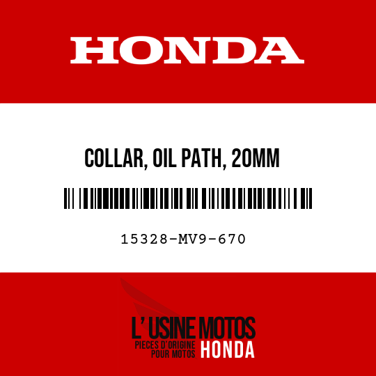 image de 15328-MV9-670 COLLAR, OIL PATH, 20MM