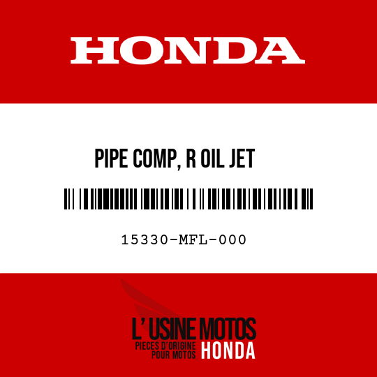image de 15330-MFL-000 PIPE COMP, R OIL JET