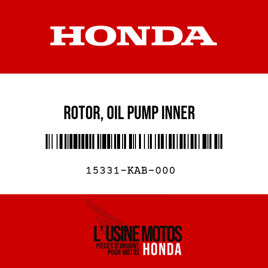 image de 15331-KAB-000 ROTOR, OIL PUMP INNER
