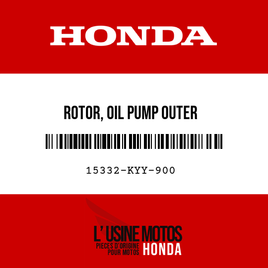 image de 15332-KYY-900 ROTOR, OIL PUMP OUTER
