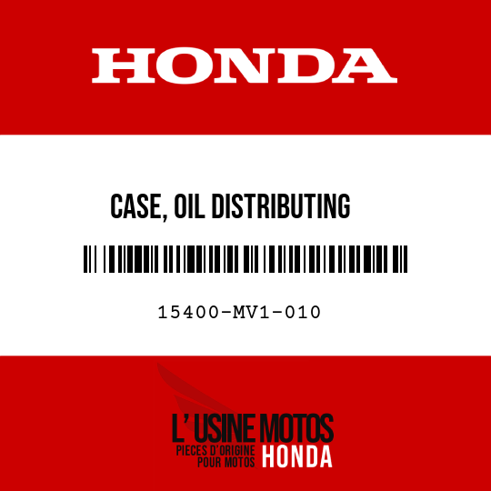 image de 15400-MV1-010 CASE, OIL DISTRIBUTING