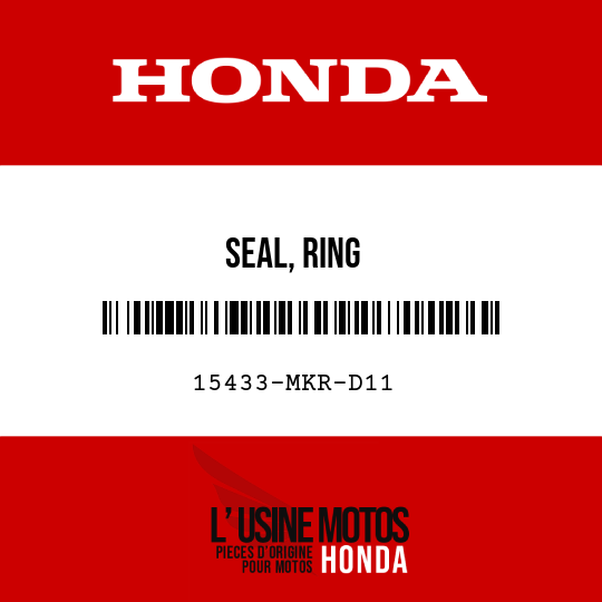 image de 15433-MKR-D11 SEAL, RING