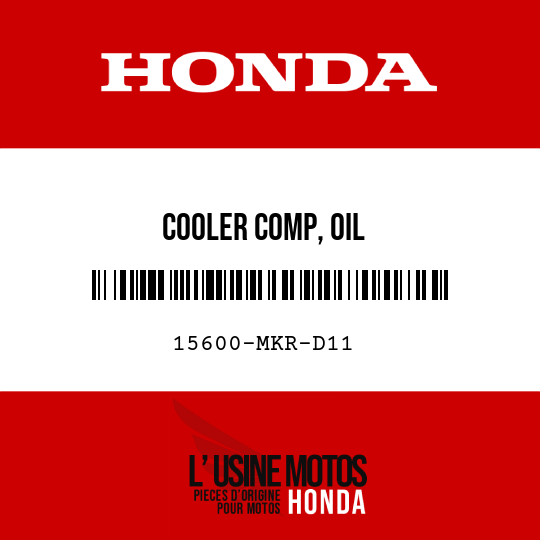 image de 15600-MKR-D11 COOLER COMP, OIL