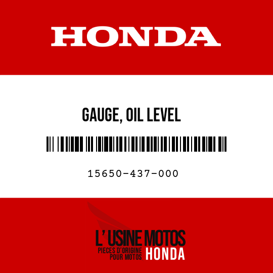 image de 15650-437-000 GAUGE, OIL LEVEL