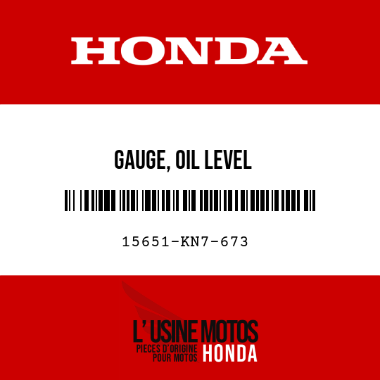 image de 15651-KN7-673 GAUGE, OIL LEVEL