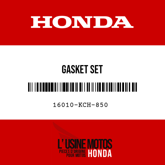 image de 16010-KCH-850 GASKET SET
