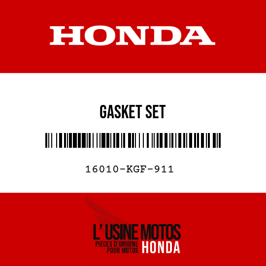 image de 16010-KGF-911 GASKET SET