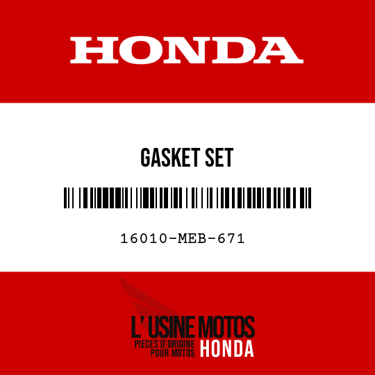 image de 16010-MEB-671 GASKET SET