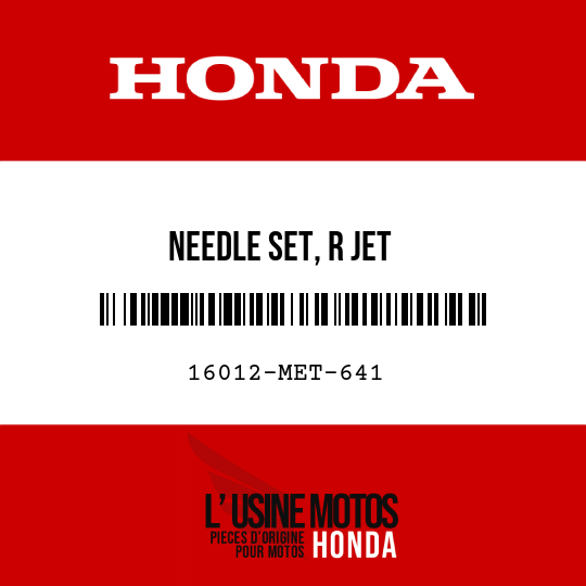 image de 16012-MET-641 NEEDLE SET, R JET